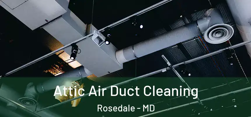  Attic Air Duct Cleaning Rosedale - MD