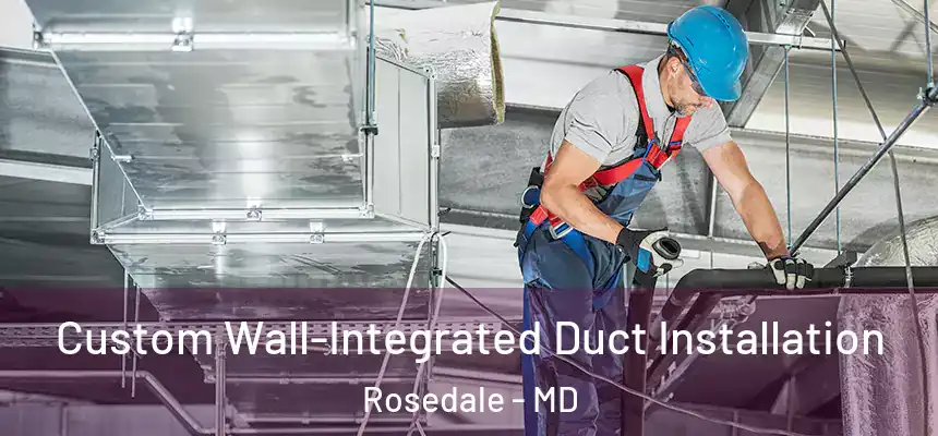  Custom Wall-Integrated Duct Installation Rosedale - MD