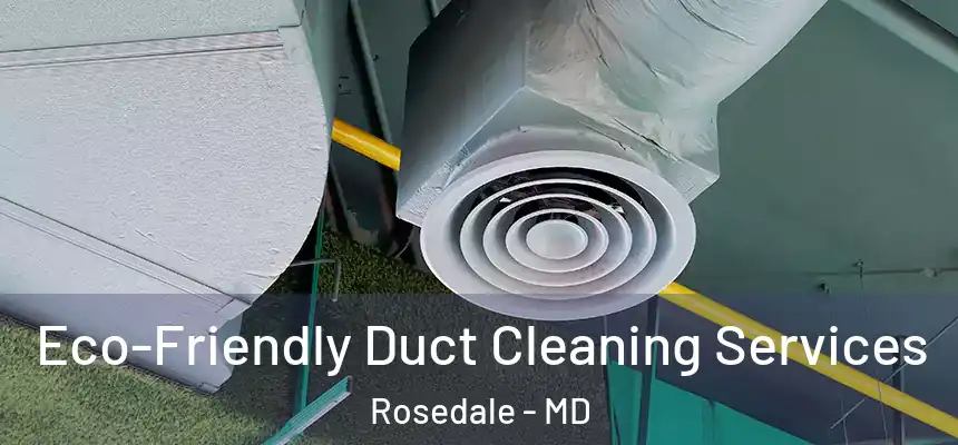  Eco-Friendly Duct Cleaning Services Rosedale - MD