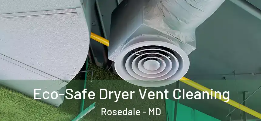  Eco-Safe Dryer Vent Cleaning Rosedale - MD