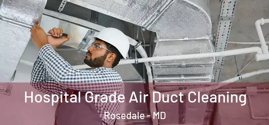  Hospital Grade Air Duct Cleaning Rosedale - MD